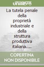 La tutela penale della proprietà industriale e della struttura produttiva italiana. Prospettive e ripercussioni della legge 23 luglio 2009, n. 99 libro