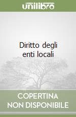 Diritto degli enti locali libro