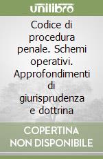 Codice di procedura penale. Schemi operativi. Approfondimenti di giurisprudenza e dottrina