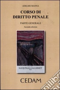 Corso di diritto penale. Parte generale libro