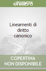 Lineamenti di diritto canonico