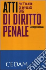 Atti di diritto penale. Per l'esame di avvocato 2012 libro