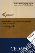 Il subappalto libro