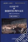 Elementi di diritto penale. Parte generale libro