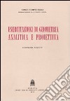 Esercitazioni di geometria analitica e proiettiva libro di Campedelli Luigi