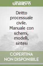 Diritto processuale civile. Manuale con schemi, modelli, sintesi