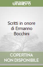 Scritti in onore di Ermanno Bocchini libro