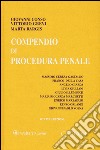 Compendio di procedura penale libro