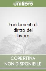 Fondamenti di diritto del lavoro libro