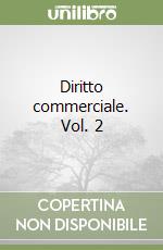 Diritto commerciale. Vol. 2 libro