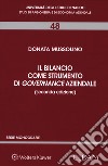 Il bilancio come strumento di governance aziendale libro di Mussolino Donata