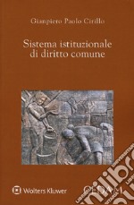 Sistema istituzionale di diritto comune libro