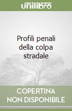 Profili penali della colpa stradale