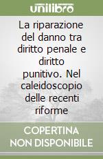 La riparazione del danno tra diritto penale e diritto punitivo. Nel caleidoscopio delle recenti riforme libro