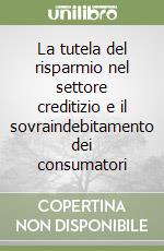 La tutela del risparmio nel settore creditizio e il sovraindebitamento dei consumatori libro