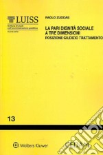 La pari dignità sociale a tre dimensioni. Posizione, giudizio, trattamento