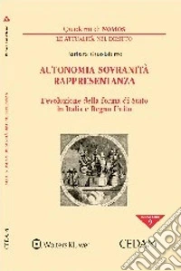 Autonomia sovranità rappresentanza