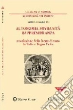 Autonomia sovranità rappresentanza libro