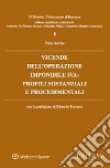 Vicende dell'operazione imponibile IVA: profili sostanziali e procedimentali libro