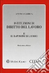 Istituzioni di diritto del lavoro. Vol. 2: Il rapporto di lavoro libro di Vallebona Antonio