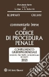 Commentario breve al codice di procedura penale libro