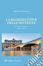 La massimazione delle sentenze libro