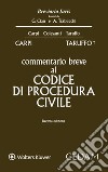 Commentario breve al codice di procedura civile libro