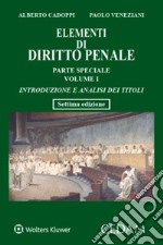 Elementi di diritto penale libro