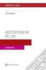 Institutions of EU law libro