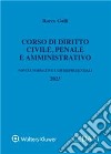 Corso di diritto civile, penale e amministrativo libro