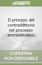 Il principio del contraddittorio nel processo amministrativo libro
