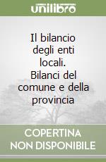 Il bilancio degli enti locali. Bilanci del comune e della provincia libro