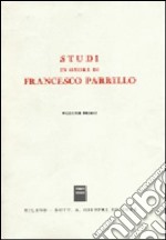 Studi in onore di Francesco Parrillo (1) libro