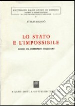 Lo stato e l'impossibile. Lungo un itinerario hegeliano