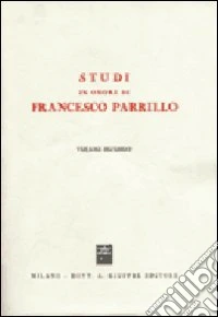 Studi in onore di Francesco Parrillo (2) libro