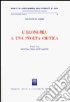 L'economia a una svolta critica (3) libro