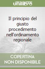 Il principio del giusto procedimento nell'ordinamento regionale (1)