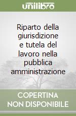 Riparto della giurisdizione e tutela del lavoro nella pubblica amministrazione libro