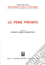 Le pene private libro