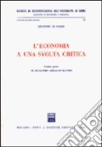 L'economia a una svolta critica (4) libro