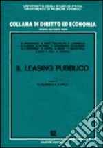 Il leasing pubblico libro