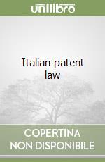 Italian patent law