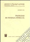 Problemi di finanza pubblica libro