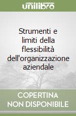 Strumenti e limiti della flessibilità dell'organizzazione aziendale