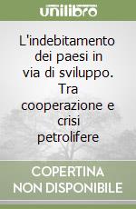 L'indebitamento dei paesi in via di sviluppo. Tra cooperazione e crisi petrolifere