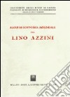 Saggi di economia aziendale per Lino Azzini libro