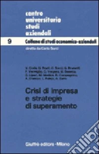 Crisi di impresa e strategie di superamento libro