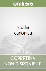 Studia canonica