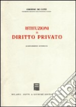 Istituzioni di diritto privato libro