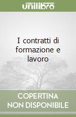 I contratti di formazione e lavoro libro